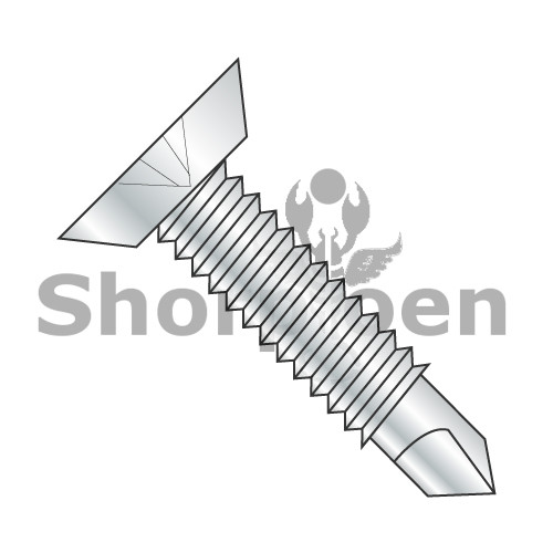 10-32X5/8 Phillips Flt Undercut Full Thread Self Drill Screw Machine Sc Thread  Zinc (Pack Qty 8,000) BC-1110KPUMS