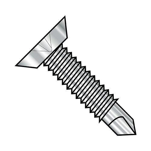12-24X5/8 Phillips Flt U/C Full Thread Self Drill Screw Machine Sc Thread  410 Stainless (Pack Qty 2,500) BC-1210KPUMS410