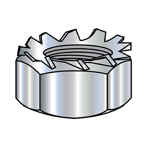 M8-1.25 Metric Class 8 K Lock Nut Zinc (Pack Qty 1,500) BC-M8NK