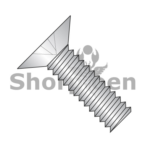 4-40X3/8 Phillips Flat 100 Degree Machine Screw Fully Threaded 18-8 Stainless Steel (Pack Qty 5,000) BC-0406MP1188