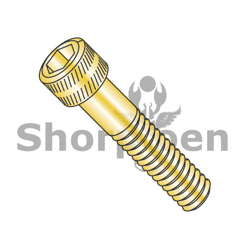 3/8-16X2 1/4 MS16997, Military Socket Head Cap Screw Cadmium Yellow DFAR (Pack Qty 25) BC-MS16997-104