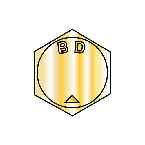 B1/2-20X3 1/2 MS90727, Alloy Steel B1821 Fine Cap Screw Per ASTM A354BD Zinc Yellow DFAR (Pack Qty 100) BC-BH050F350N