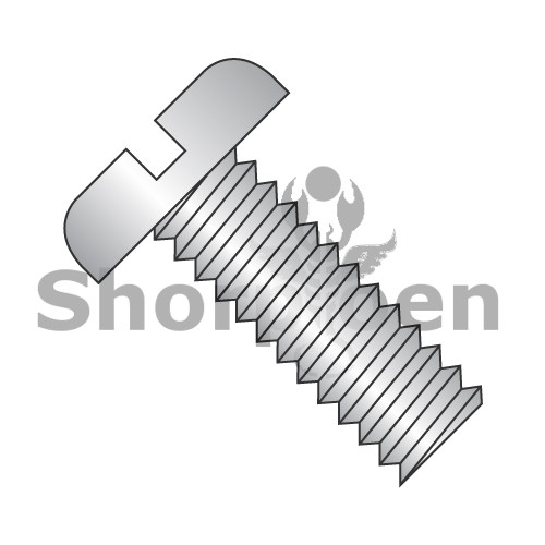 2-56X1/8 Slotted Pan Machine Screw Fully Threaded 18-8 Stainless Steel (Pack Qty 5,000) BC-0202MSP188