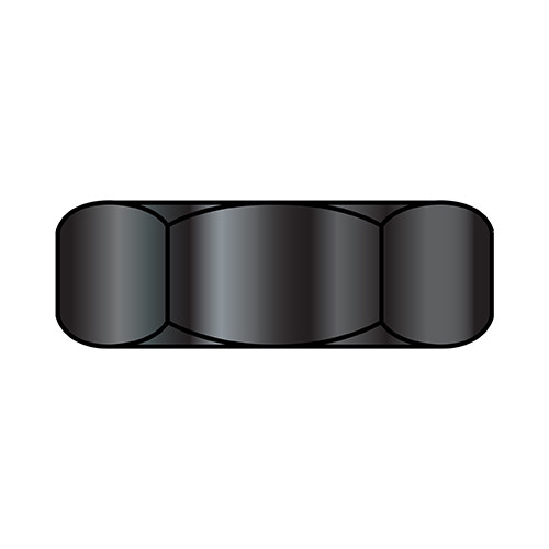 4-40X1/4X3/32 Standard Pattern Hex Machine Screw Nut 18 8 Stainless Steel Black Oxide and Oil (Pack Qty 5,000) BC-04NH188B