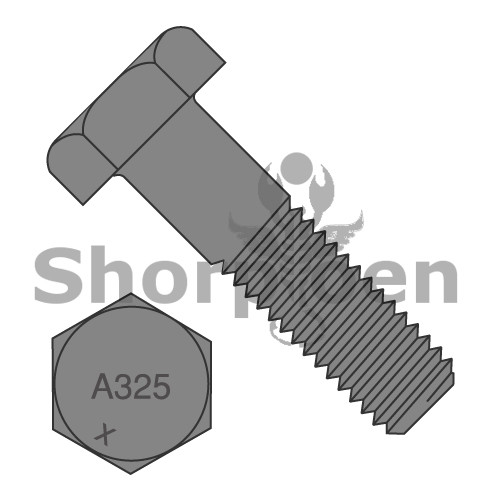 1/2-13X1 1/4 Heavy Hex Structural Bolts A325-1 Plain Made in North America (Pack Qty 300) BC-5020A325-1