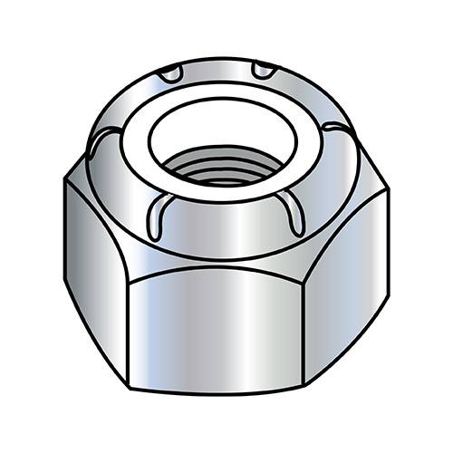 1-8  NE Nylon Insert Hex Lock Nut Zinc (Pack Qty 50) BC-100NS