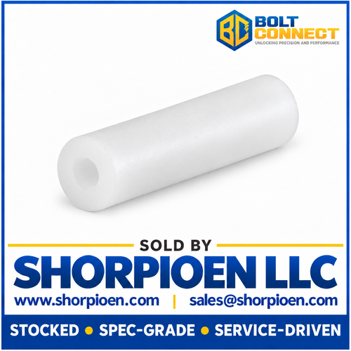 1/4-20X3/8 One Half Round Standoff Nylon (Pack Qty 1,000) BC-500614RFN