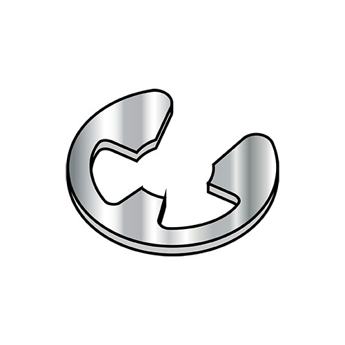 .188 E Ring Stainless Steel (Pack Qty 100) BC-18RESS