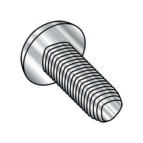 10-32X1/4 Phil Pan Thread Rolling Screws Thread Rolling Screw Fully Thread 18-8 S/S Pass & Wax (Pack Qty 4,000) BC-1104RPP188