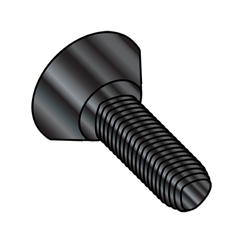 4-40X1/4 Phil Flat U/C Thread Rolling Screws Thread Rolling Screw Full Thread Black Oxide & Wax (Pack Qty 10,000) BC-0404RPUB