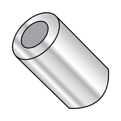 14X9/16 One Half Round Spacer Aluminum (Pack Qty 1,000) BC-500914RSA