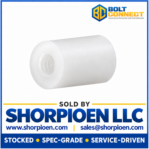 8X5/8 One Quarter Round Spacer Nylon (Pack Qty 1,000) BC-141008RSN