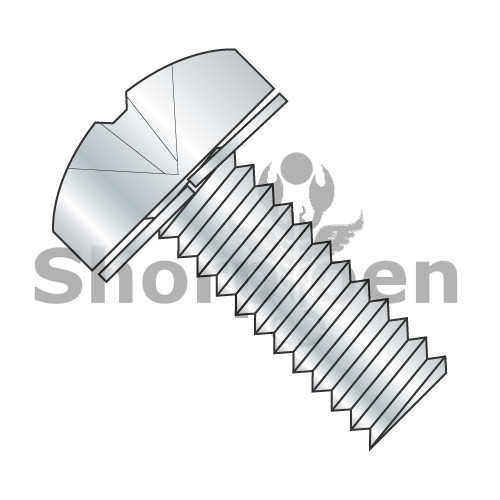 10-32X3/4 Phillips Pan Split Lock Washer Sems Fully Threaded Zinc (Pack Qty 4,000) BC-1112SPP