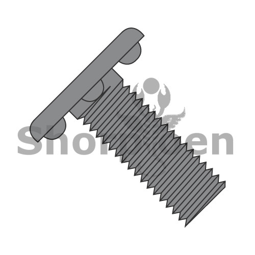 3/8-16X1 1/2 Weld Screw With Nibs Under The Head Fully Threaded Plain (Pack Qty 600) BC-3724WB
