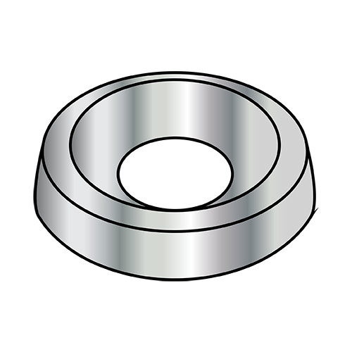 1/4 Countersunk Finishing Washer Nickel (Pack Qty 2,500) BC-14WC
