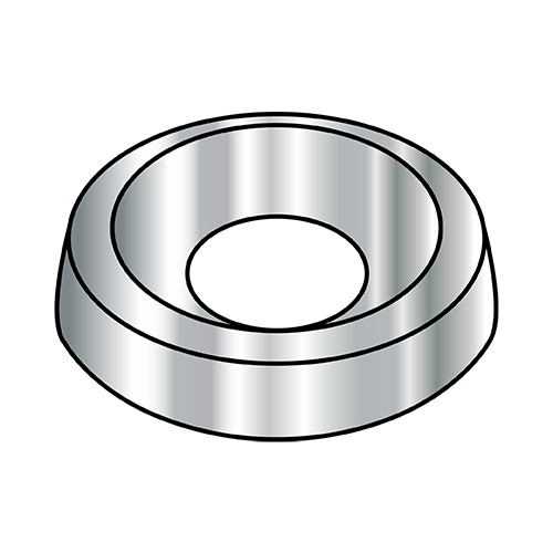 1/4 Countersunk Finishing Washer 18 8 Stainless Steel (Pack Qty 2,500) BC-14WC188