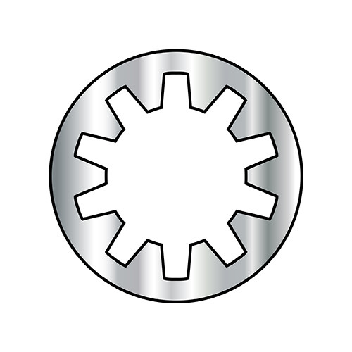 #8 Internal Tooth Lock Washer 18 8 Stainless Steel (Pack Qty 10,000) BC-08WI188