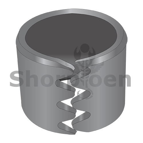 3.0X2.5X2.5 Tension Bushing Type 3 6150 Spring Steel Through Hardened and Tempered Plain (Pack Qty 2) BC-30025040BT3P
