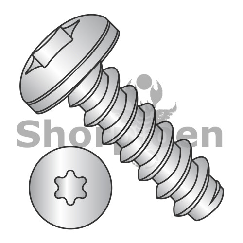 6-20X1/2 6 Lobe Pan Self Tapping Screw Type B Fully Threaded 18 8 Stainless Steel (Pack Qty 5,000) BC-0608BTP188