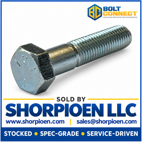 5/16-24X3 3/4 Fine Thread Hex Cap Screw Grade 5 Zinc Made in USA (Pack Qty 400) BC-3260CH5O