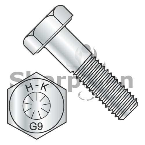 5/16-18X4 Coarse Thread Hex Cap Screw Grade 9 DFAR EcoGuard Gray/Silver 1,000 Hr Corrosion (Pack Qty 400) BC-3164CH9