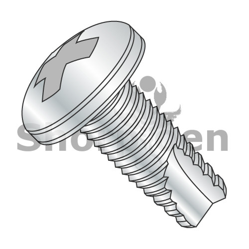 6-32X5/16 Phillips Pan Thread Cutting Screw Type 23 Fully Threaded Zinc (Pack Qty 10,000) BC-06053PP