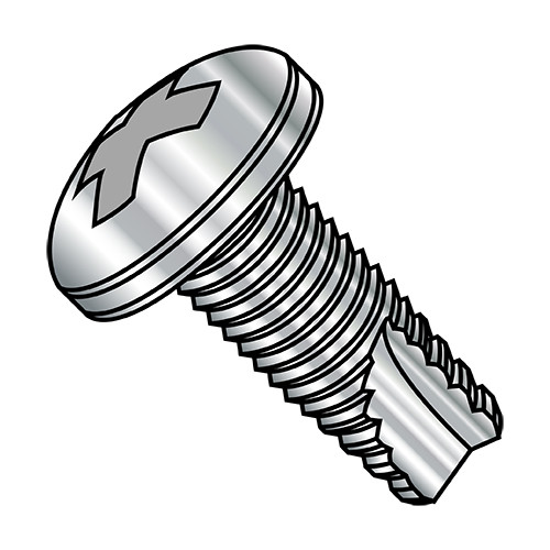 1/4-20X1 1/4 Phillips Pan Thread Cutting Screw Type 23 Fully Threaded 18-8 Stainless Steel (Pack Qty 750) BC-14203PP188