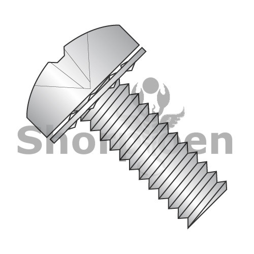 6-32X3/8 Phillips Pan Internal Sems Machine Screw Fully Threaded 18-8 Stainless Steel (Pack Qty 5,000) BC-0606IPP188