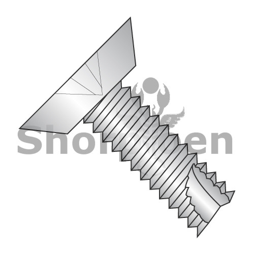 8-32X1 Phillips Flat Undercut Thread Cutting Screw Type 23 Fully Thread 18-8 Stainless (Pack Qty 3,500) BC-08163PU188