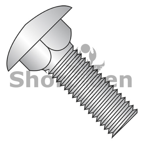 M5-0.8X20 Metric DIN603 Carriage Bolt Full Thread A2 Stainless Steel (Pack Qty 2,000) BC-M520D603A2