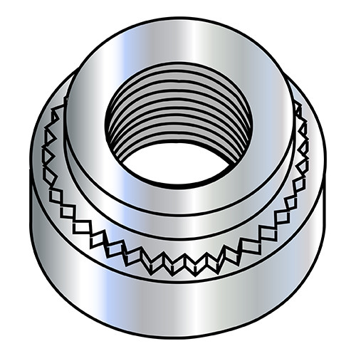 M5X0.8-0 Metric Self Clinching Nut Zinc (Pack Qty 5,000) BC-M5-0NCL