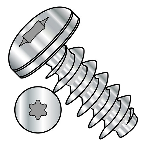 M2-0.89X6 Metric 6 Lobe Pan Head PT Alternative 30 Degree Full Threaded A2 Stainless Steel (Pack Qty 5,000) BC-M26PTTPA2