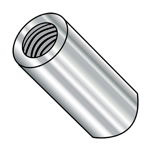 M6-1.0X20X10 Metric Type 9070 Round Coupling Nut A2 Stainless Steel (Pack Qty 500) BC-M620RNCUPA2