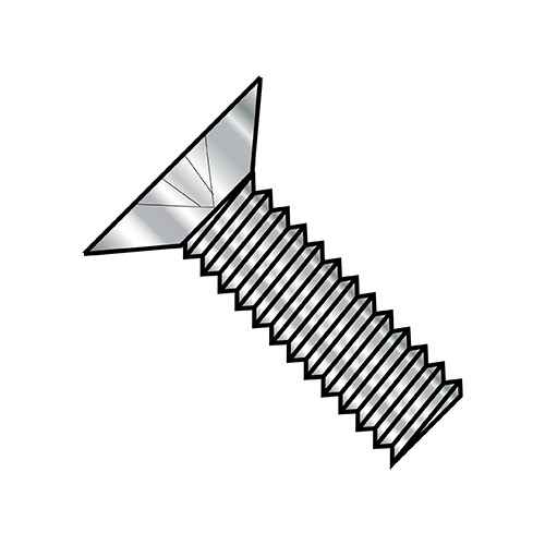 1/4-20X2 MS24693-C Phillips Flat 100 Degree Full Thread Machine Screw 300 Series S/S DFAR (Pack Qty 500) BC-MS24693-C106
