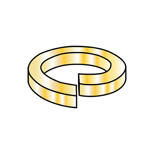 9/16 MS35338, Military Split Lock Washer Zinc II (Pack Qty 1,000) BC-MS35338-49