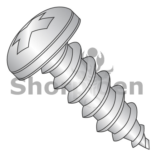 6-20X1/2 MS51861-C Military Phillips Pan Type AB Sheet Metal Screw 410StainlessSteel (Pack Qty 2,000) BC-MS51861-25C