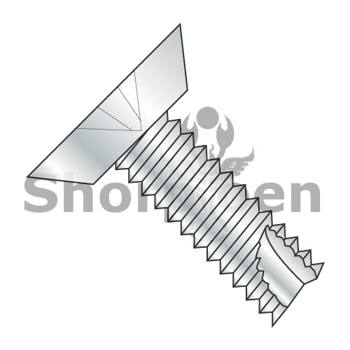 8-18X1/2 Phillips Flat Undercut Thread Cutting Screw Type 25 Fully Threaded Zinc (Pack Qty 10,000) BC-08085PU
