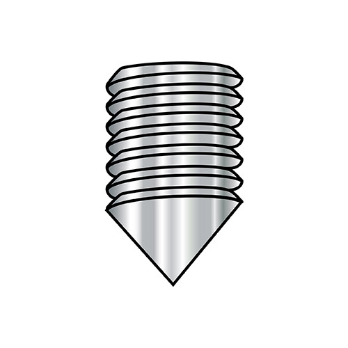 1/2-13X3/4 Coarse Thread Socket Set Screw Cone Point Imported 18 8 Stainless Steel (Pack Qty 250) BC-5012SSNI188