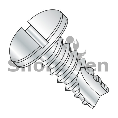 8-18X5/8 Slotted Pan Thread Cutting Screw Type 25 Fully Threaded Zinc (Pack Qty 9,000) BC-08105SP