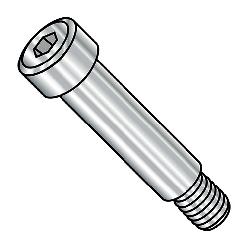 1/8X1/4 Socket Head Shoulder Screw Imported 18 8 Stainless Steel (Pack Qty 400) BC-0204SSI188