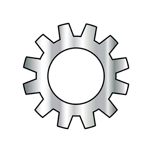 1/2 External Tooth Lock Washer 410 Stainless Steel (Pack Qty 2,000) BC-50WE410