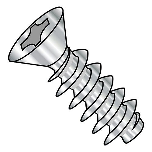 M2-0.89X5 Metric Phillips Flat Head PT Alternative 30 Degree Full Thread  A2 Stainless Steel (Pack Qty 4,000) BC-M25PTPFA2