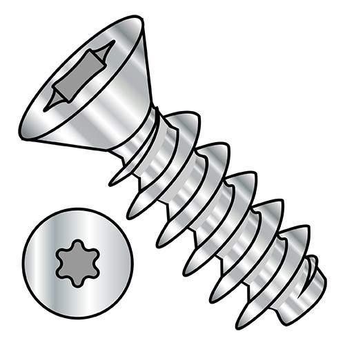 M3.5-1.57X20 Metric 6 Lobe Flat Head PT Alternative 30 Degree FT A2 Stainless Steel Ejot (Pack Qty 3,000) BC-M3.520PTTFA2