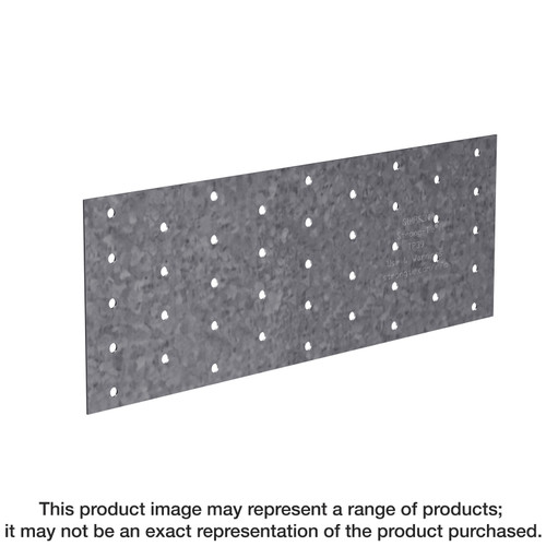 Simpson Strong-Tie TP39 TP 3-1/2 in. x 9 in. 20-Gauge Galvanized Tie Plate