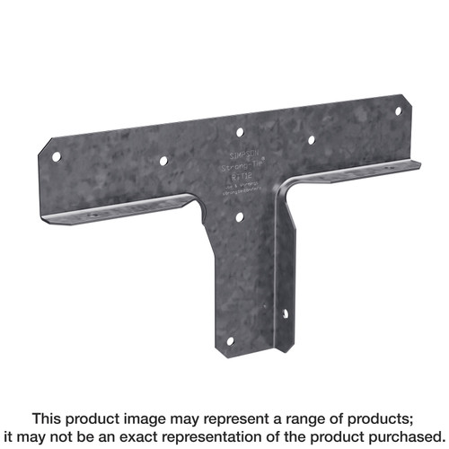 Simpson Strong-Tie RTT12 RTT 18-Gauge Galvanized Rigid Tie® Connector for 2x Post, 1x Joist