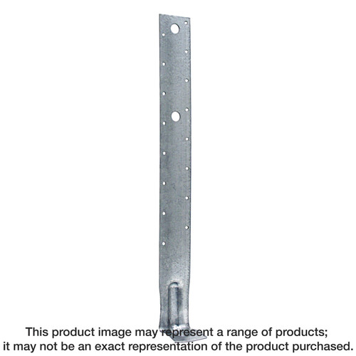 Simpson Strong-Tie PA28Z PA 29 in. 12-Gauge ZMAX® Galvanized Purlin Anchor