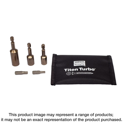 Simpson Strong-Tie TNTINSTALLKIT Titen Turbo™ Installation Tool Kit