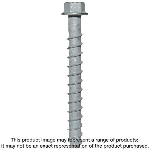 Simpson Strong-Tie THD37300HMG Titen HD® 3/8 in. x 3 in. Mechanically Galvanized Heavy-Duty Screw Anchor (50-Qty)