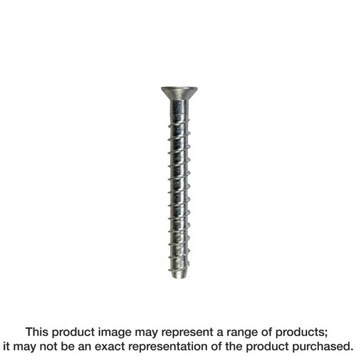 Simpson Strong-Tie THD37400CS Titen HD® 3/8 in. x 4 in. Zinc-Plated Countersunk Head Heavy-Duty Screw Anchor (50-Qty)