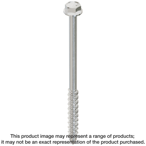 Simpson Strong-Tie TTN25334HSS Titen® 1/4 in. x 3-3/4 in. Hex-Head Stainless-Steel Concrete and Masonry Screw (100-Qty)